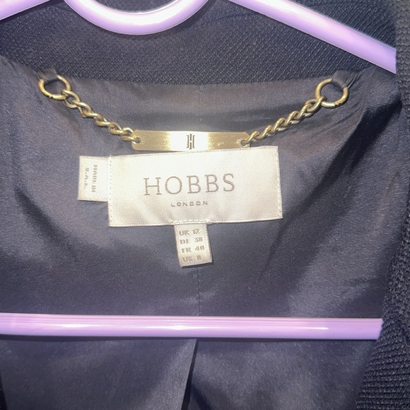 Hobbs Black Blazer with Button Closure - Picture 5 of 7
